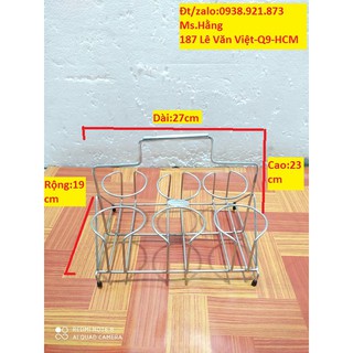 Xách ly vuông loại dày inox cao cấp-xlv02i-