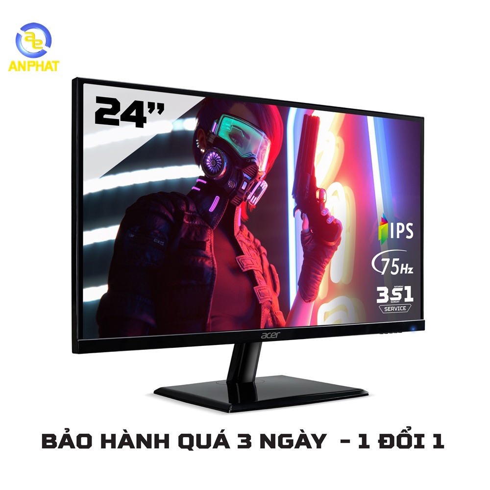Màn hình máy tính Acer EK241Y 23.8 inch FHD IPS 75Hz - Chính hãng BH 3 năm
