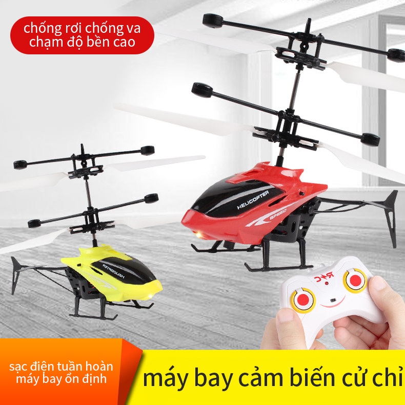 Đồ chơi máy bay trưucj thăng điều khiển từ xa bằng điện không dây , chống va chạm, chống rơi cho trẻ em