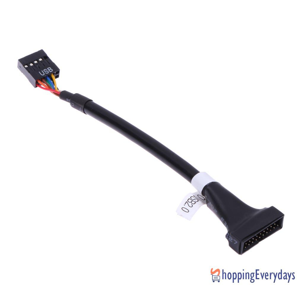 Dây Cáp Chuyển Đổi Usb 3.0 20 Pin Sang Usb 2.0 9 Pin