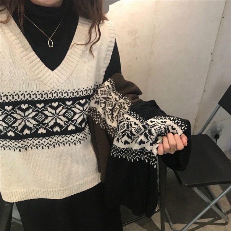 Áo Gile Len Nữ Quảng Châu, Áo Len Nữ Kiểu Gile Hàn Quốc FreeSize Chất Mềm, Mịn Siêu Đẹp Hót Trend | BigBuy360 - bigbuy360.vn