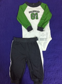 Combo 2 bộ body carter cho bé trai