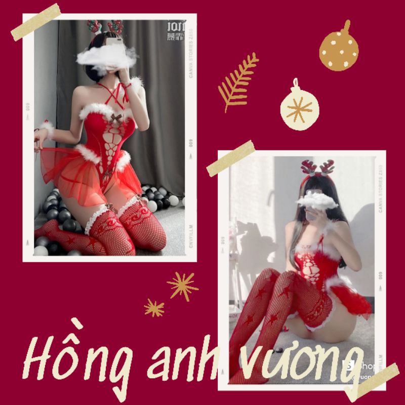 tổng hợp cosplay cô gái noel váy ngủ trang phục giáng sinh sexy gợi cảm | BigBuy360 - bigbuy360.vn