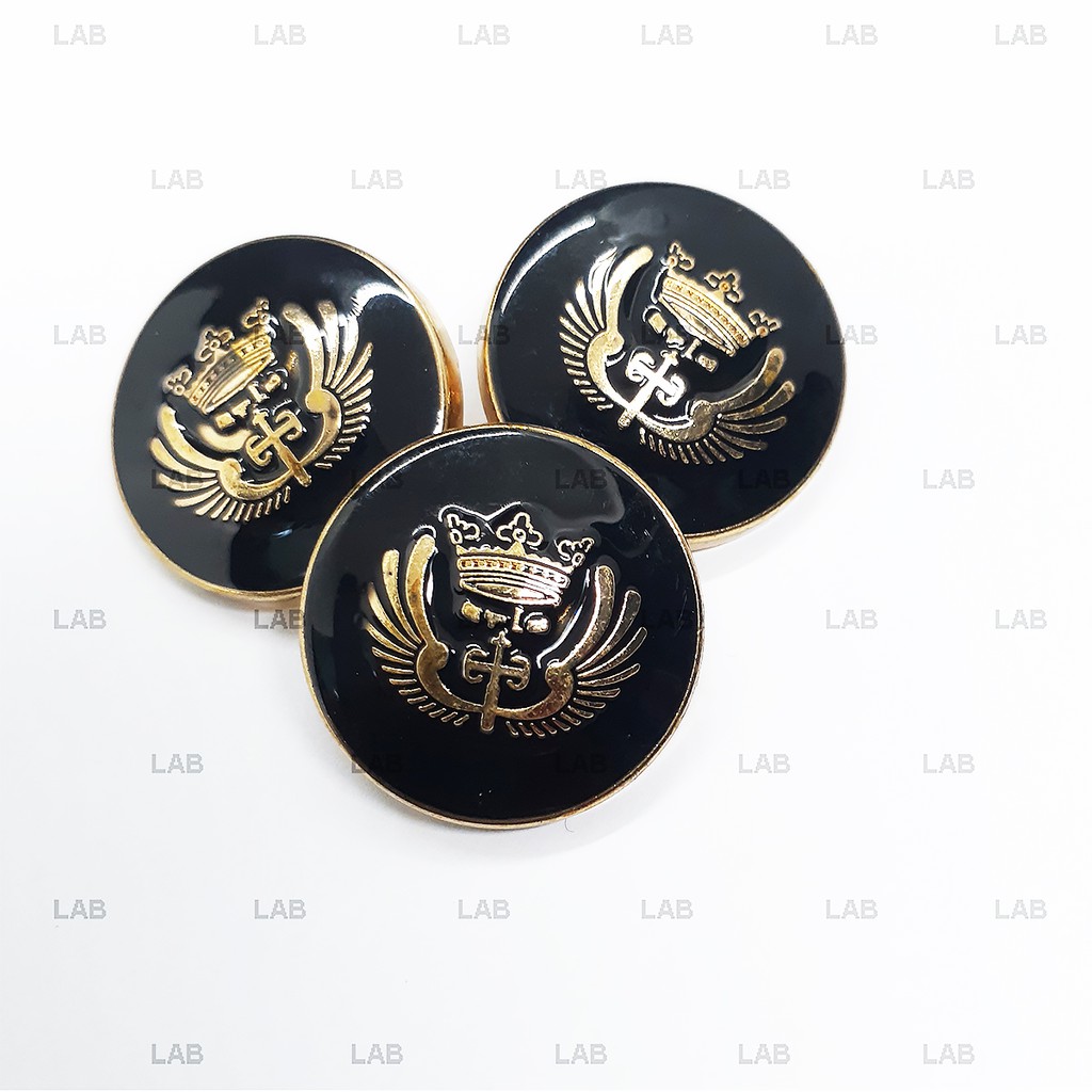 Khuy kim loại Wings cúc áo khoác (chiếc) #0202