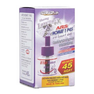 Chế phẩm xông đuổi muỗi và diệt muỗi hương Lavender ARS Nomat 1 P45