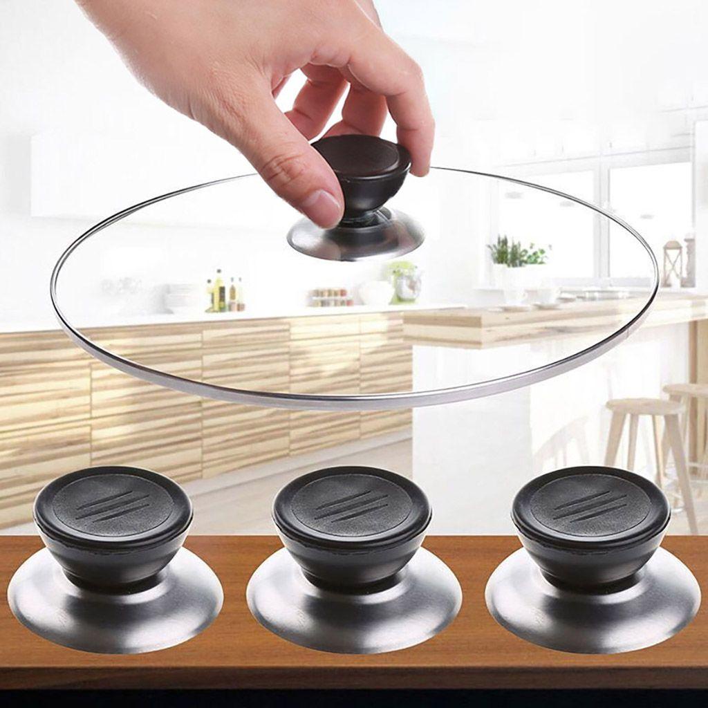 Núm Vặn Thay Thế Bằng Thép Không Gỉ Trọng Lượng Nhẹ Chất Lượng Cao Cho Nắp Nồi Chảo