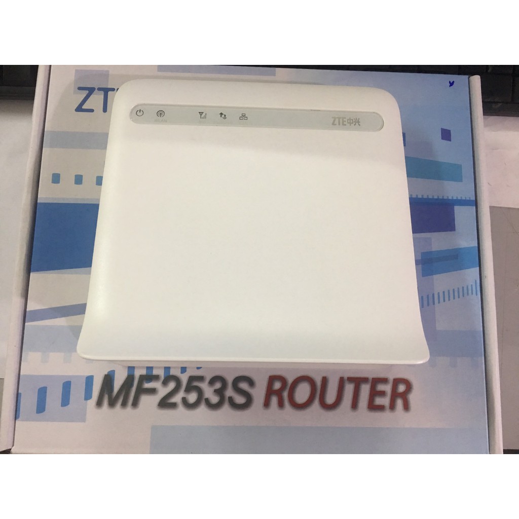 BỘ PHÁT WIFI 4G ZTE MF253S HỖ TRỢ 32 USER CÓ CỔNG LAN