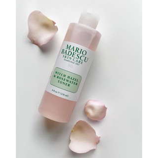 Nước Hoa Hồng Mario Badescu With Hazel & Rosewater 236ml