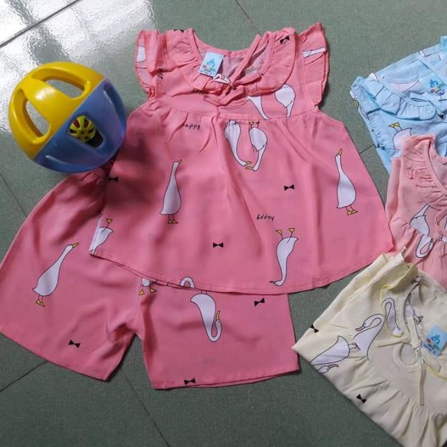 Combo đồ tole lạnh bé gái