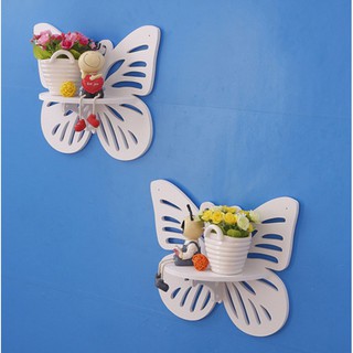 Kệ Treo Tường Hình Bướm
