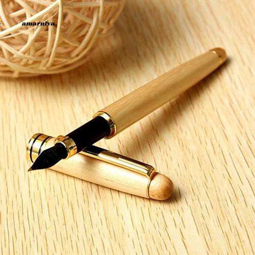 Bút máy thiết kế vỏ gỗ sáng tạo chất lượng cao