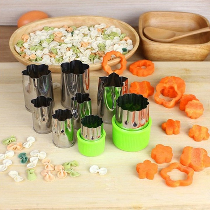 Bộ Dụng Cụ Cắt Tỉa Hoa Quả 8 Món Bằng INOX