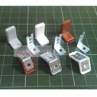 ke góc vuông,  ke góc lắp nhựa phụ kiện đồ gỗ công nghiệp (1chiếc) - không kèm vít