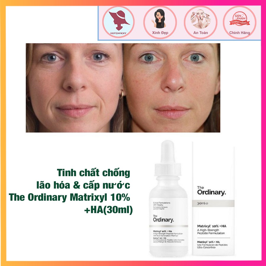 Tinh chất chống lão hóa & cấp nước The Ordinary Matrixyl 10% +HA(30ml)