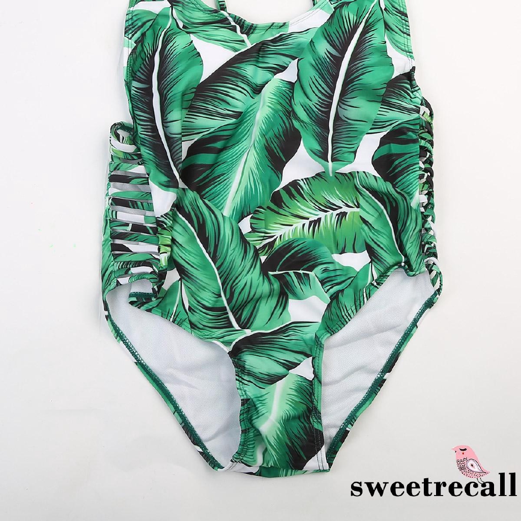 Đồ bơi 1 mảnh liền thân thiết kế hở lưng màu xanh làm từ polyester dành cho nữ | BigBuy360 - bigbuy360.vn