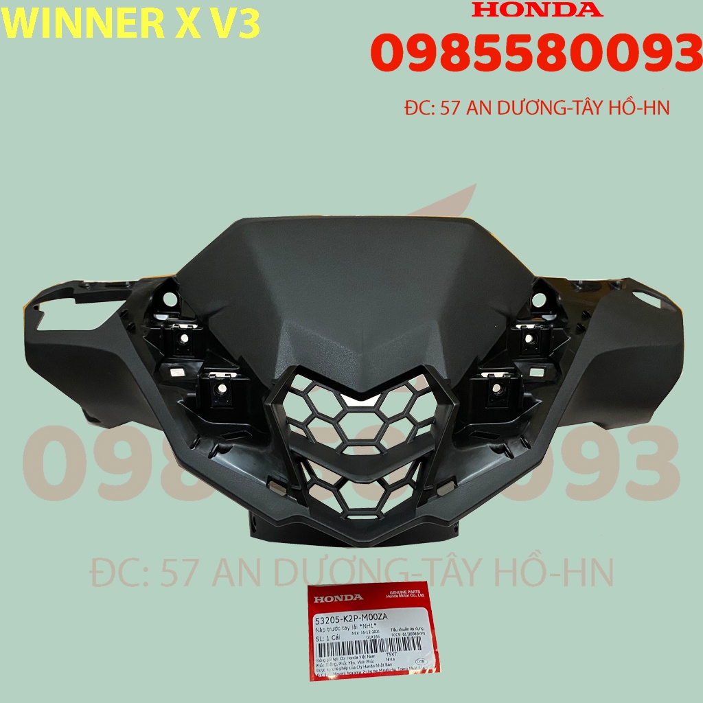 Bộ đầu Winner X 2022, NHựa đầu winner v3 hàng Honda chính hãng .có thể lắp cho Winner x v2