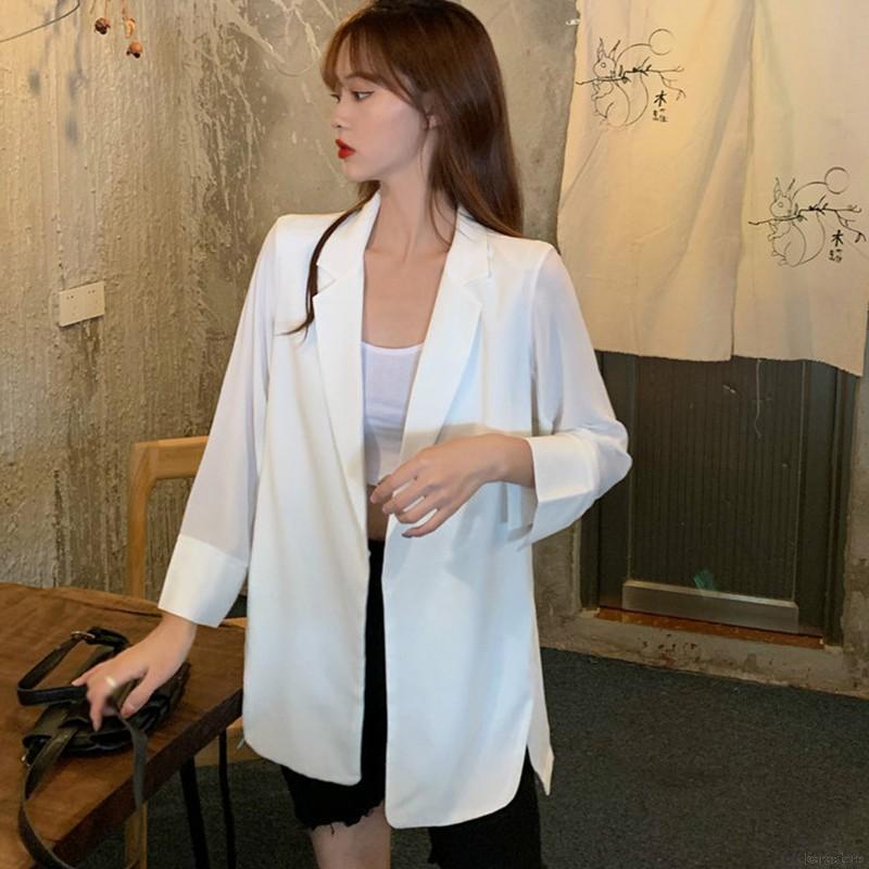 Áo Khoác Blazer Nữ Dáng Rộng Phong Cách Hàn Quốc | BigBuy360 - bigbuy360.vn