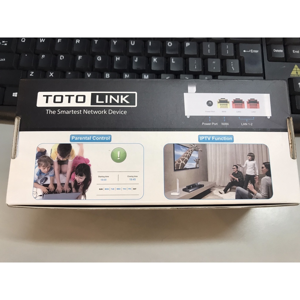 Kích sóng Wifi Totolink N200RE 300Mbps