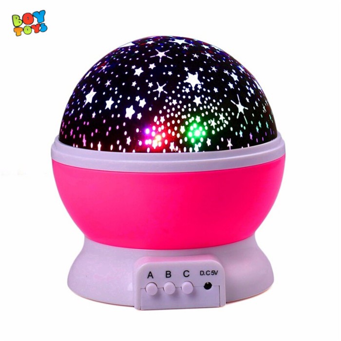 Đồ chơi cho bé đèn chiếu sao tự xoay tròn thần kỳ 360 Star Master Pro