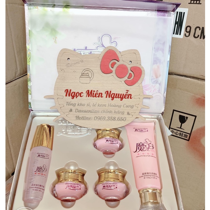 Kem hoàng cung hồng chính hãng 5 món kemhoangcung 0981715993