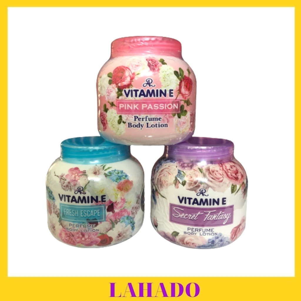 Kem dưỡng thể nước hoa AR vitamin E perfume body lotion hoa Thái Lan