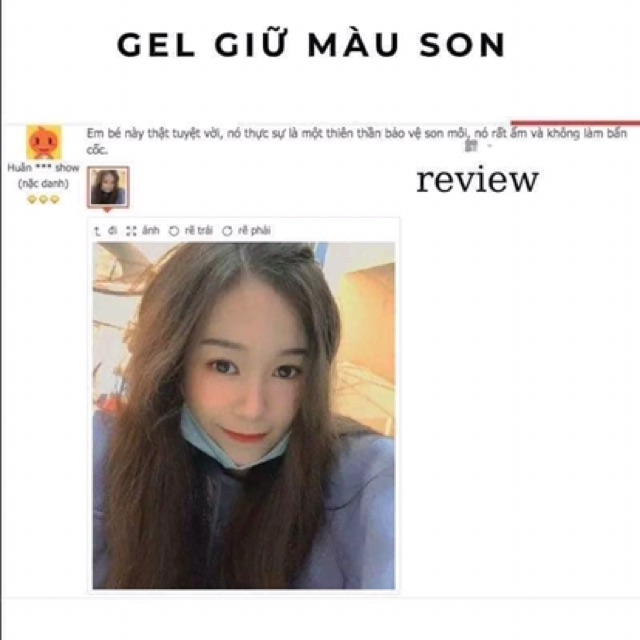 SON GEL KHOÁ MÀU MÔI KHÔNG SỢ TRÔI SON KHI ĂN UỐNG | BigBuy360 - bigbuy360.vn