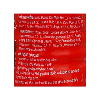 Trà thảo mộc Dr.Thanh (combo 3 chai và 6 chai)