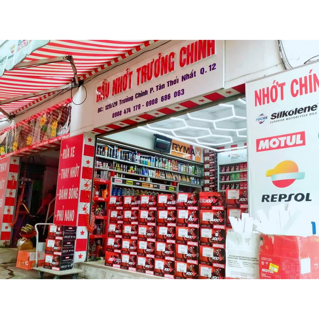 Nhớt Motul 3000 Plus 4T 20W50 dành cho xe số, tay côn