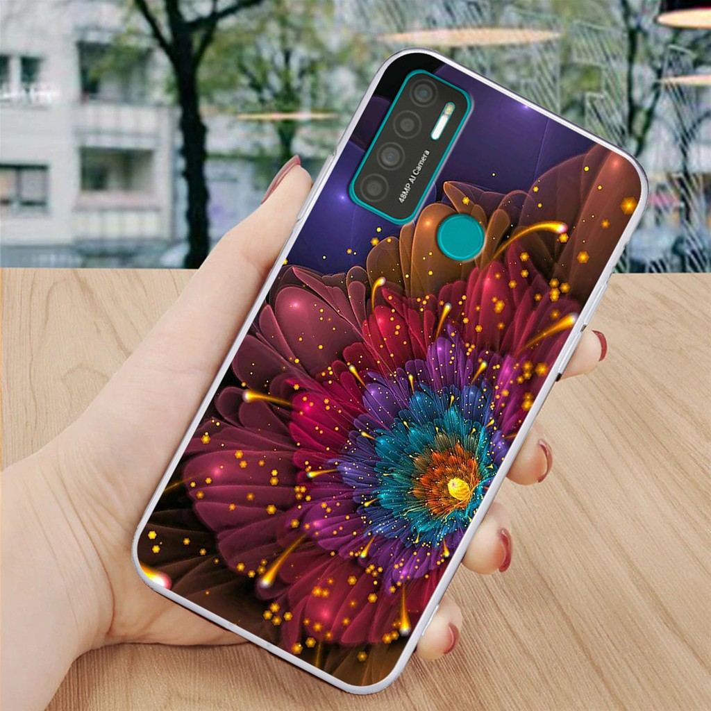 Ốp lưng SILICON điện thoại VSMART ACTIVE 3 - LIVE4 in hình hoa - Doremistorevn