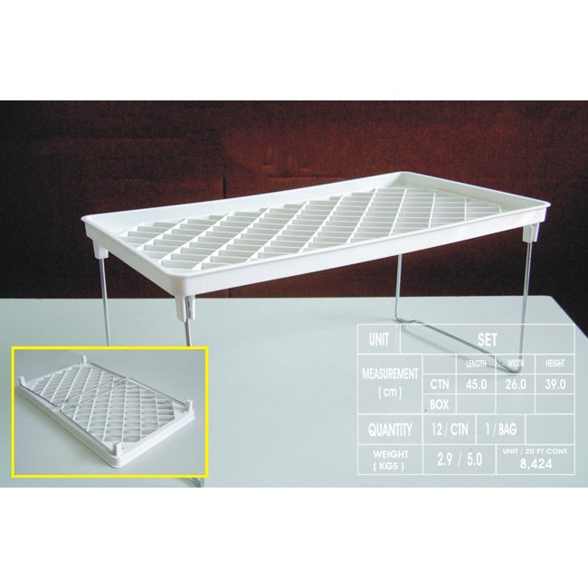 Combo 4 Kệ gấp xếp thu gọn tiện ích cao cấp - BX0559