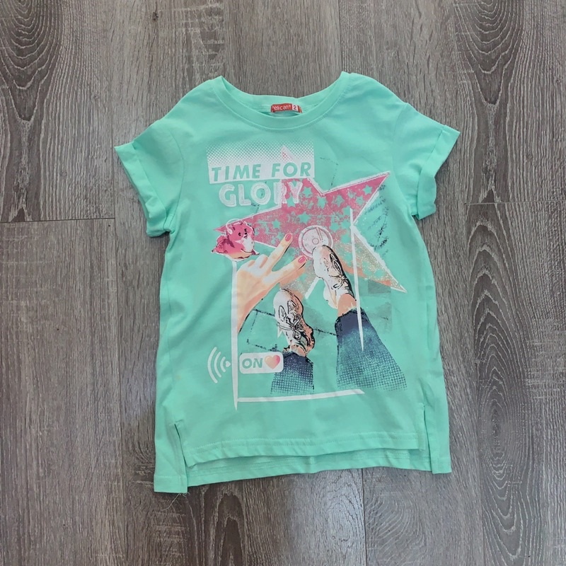 Áo cotton màu xanh xuất xịn