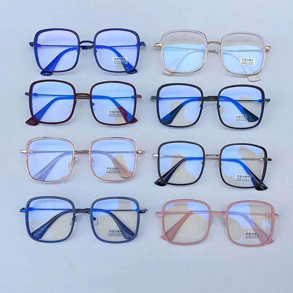 LAY Mắt Kính Gọng Nhỏ Chống Bức Xạ Phong Cách Hàn Quốc