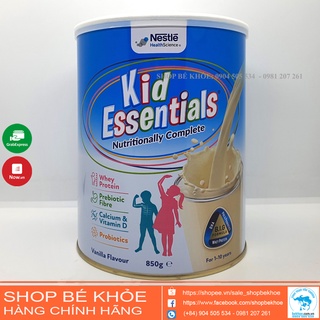 Sữa Kid Essentials cho bé biếng ăn , nhẹ cân và thấp còi - Úc: 850gram