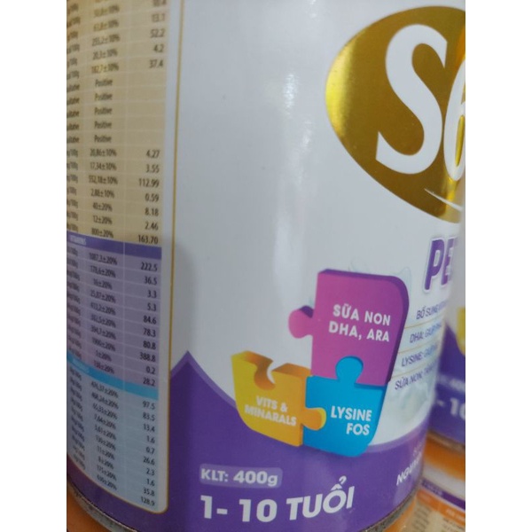 sữa s600 pedia 1-10 tuổi /400g