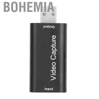 (Bohemia)Mini Video Capture Card USB 2.0 HDMI Grabber Recording Box For Computer PC