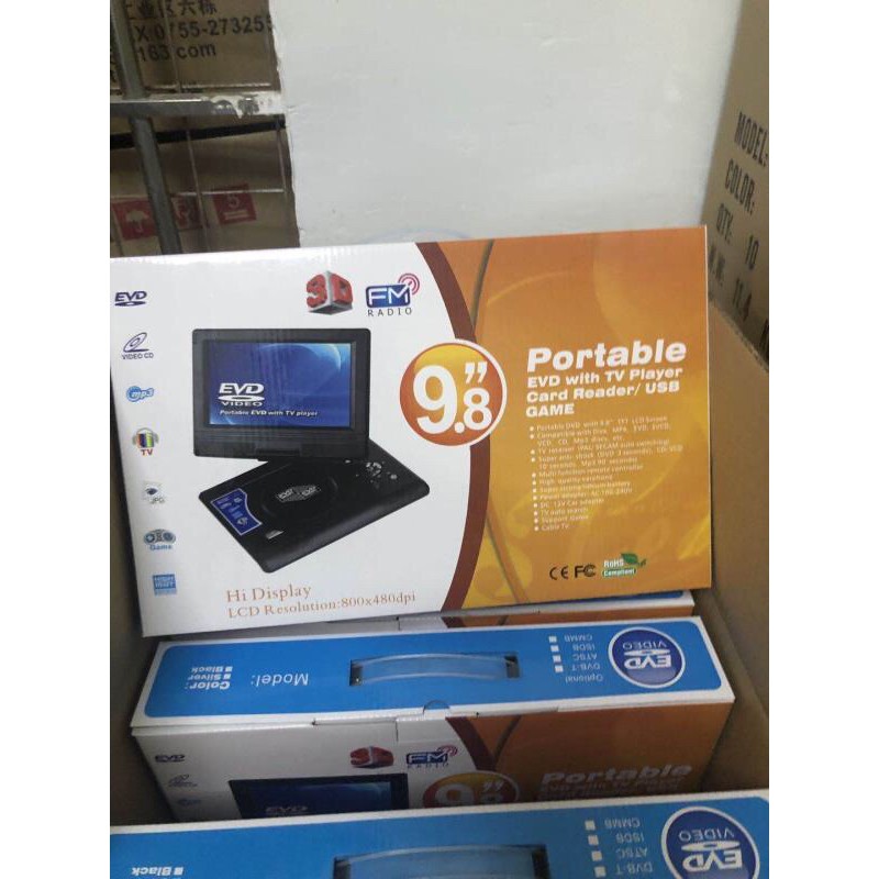 màn hình dvd 9.8in ( mua 1 tặng 1 quạt mini )