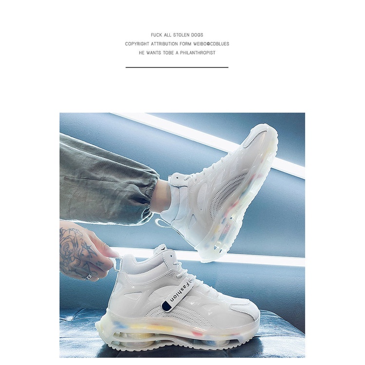 Giày Thể Thao Tăng Chiều Cao Thoáng Khí Phong Cách Hàn Quốc Thời Trang Mùa Hè 2022 Cho Nam