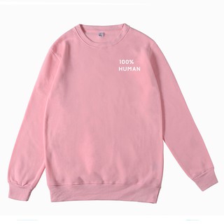 Áo sweater 100% Human_Fox unisex