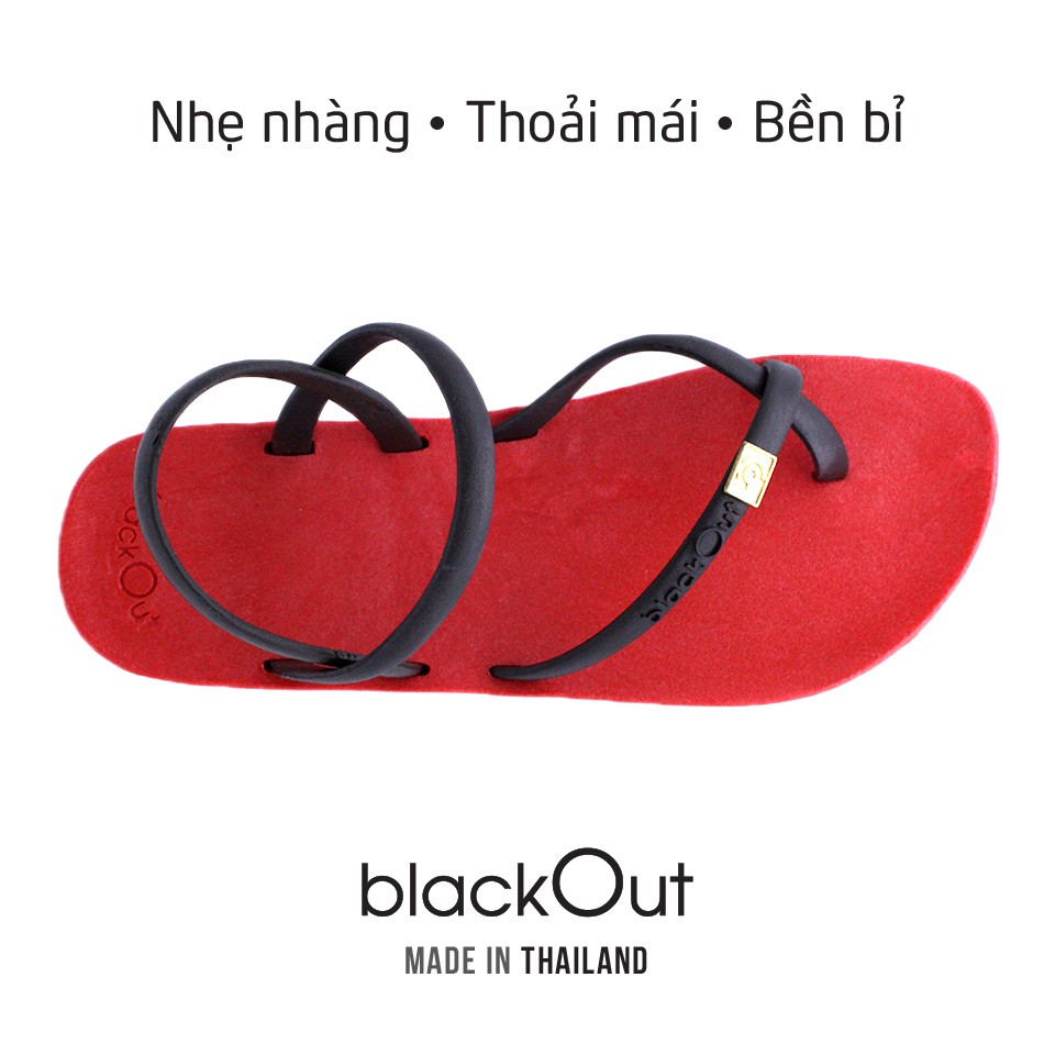 Giày xỏ ngón blackOut | Nữ