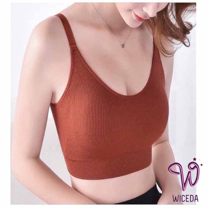 Áo bra,áo tập gym yoga cao cấp dáng croptop có dây điều chỉnh,không gọng TG259