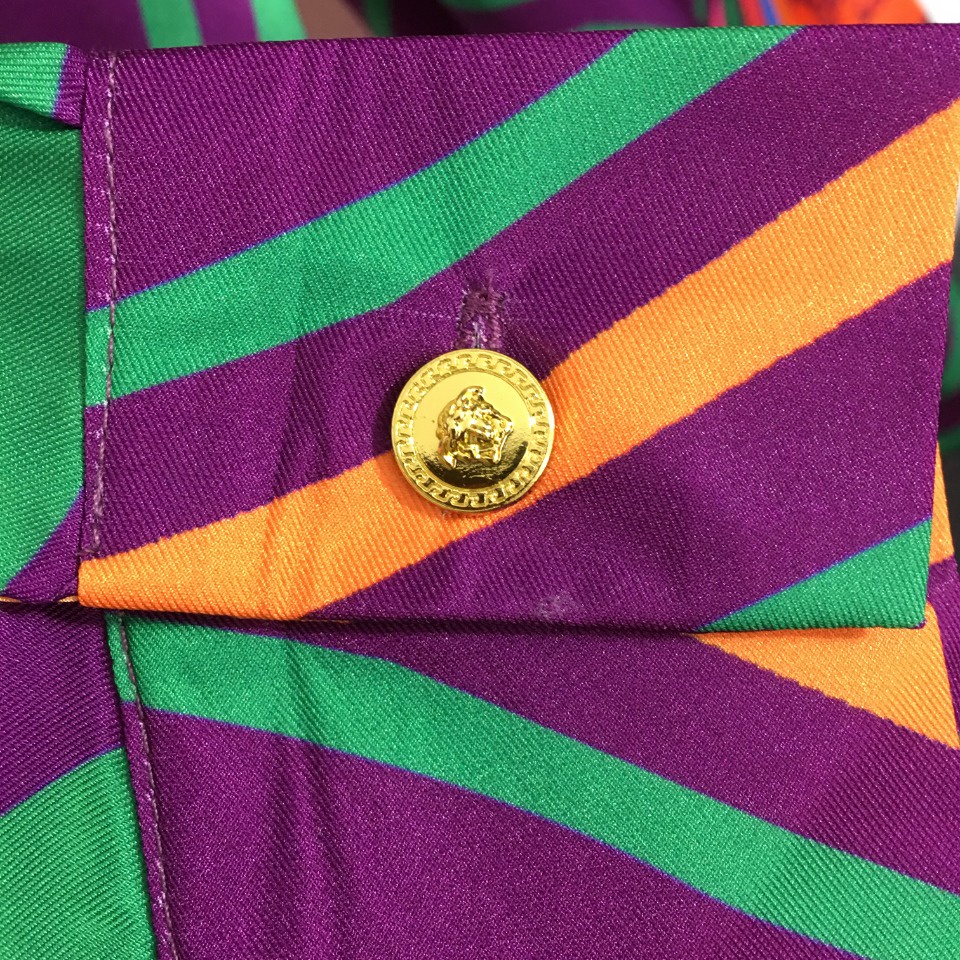 Áo sơ mi nữ thời trang cao cấp Versace phong cách cá tính, thời thượng