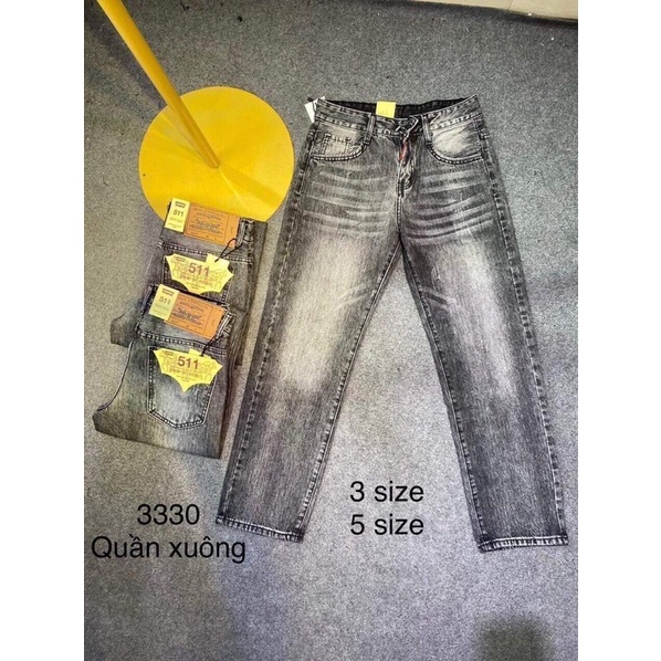 Quần Bò Xuông Nam Hàng Siêu Cấp