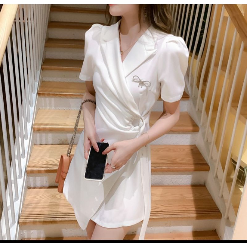 Đầm vest thắt đai Taobao ( ko kèm cài áo) | BigBuy360 - bigbuy360.vn