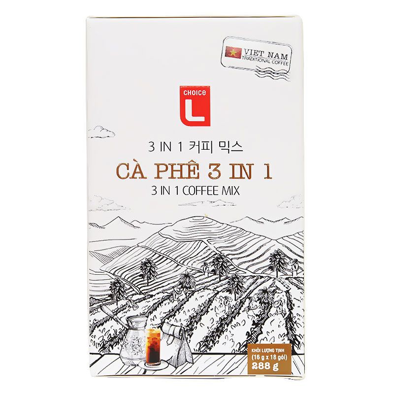 Cà Phê 3In1 Choice L 16G (Hộp 18 Gói)