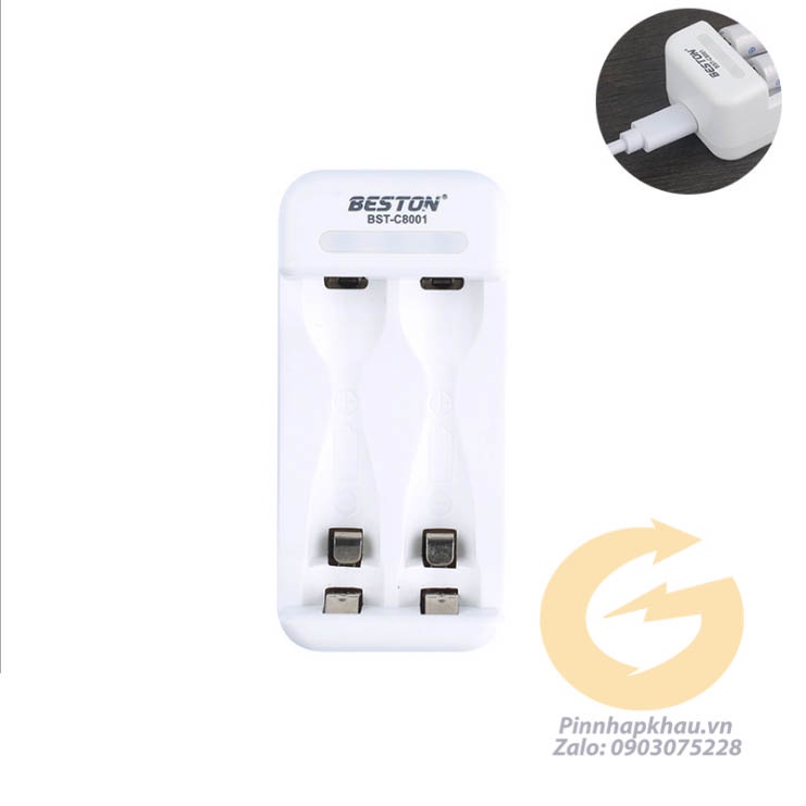 Bộ 4 Pin sạc AAA Beston dung lượng 600mAh - 800mAh - 1300mAh bảo hành 1 tháng 1 đổi 1.