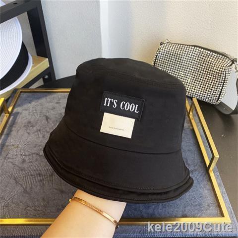 ☜┇Han Huohuo has the same style of basin hat, which is easy to wear. It very ‘upper’, double-edged logo fisherman’s hat available in four colors