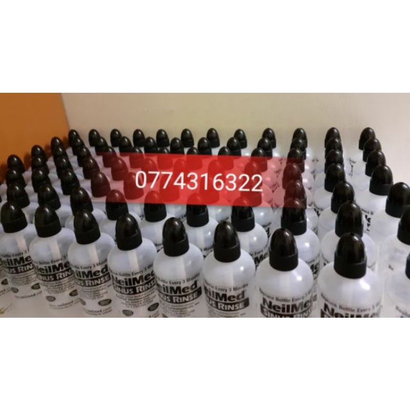 Bình rửa mũi 240ml neilmed kèm 50 ,100, 150 muối