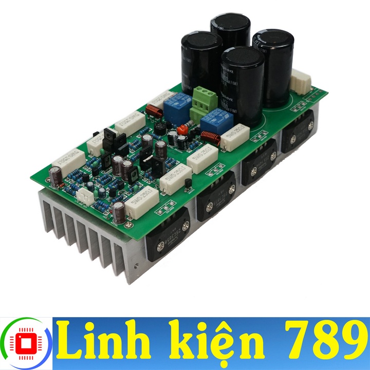 Mạch khuếch đại 8 sò SANKEN 2 kênh  - Linh kiện 789