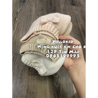 mũ len nơ cho bé