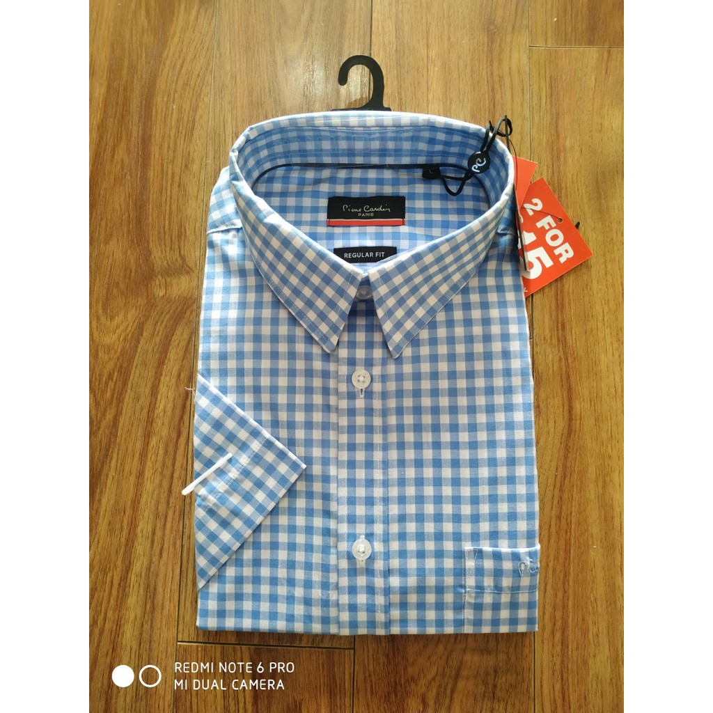 [có sẵn] các mẫu áo sơ mi nam Pierre Cardin săn sale từ London UK cao cấp cộc tay dáng công sở chính hãng | BigBuy360 - bigbuy360.vn